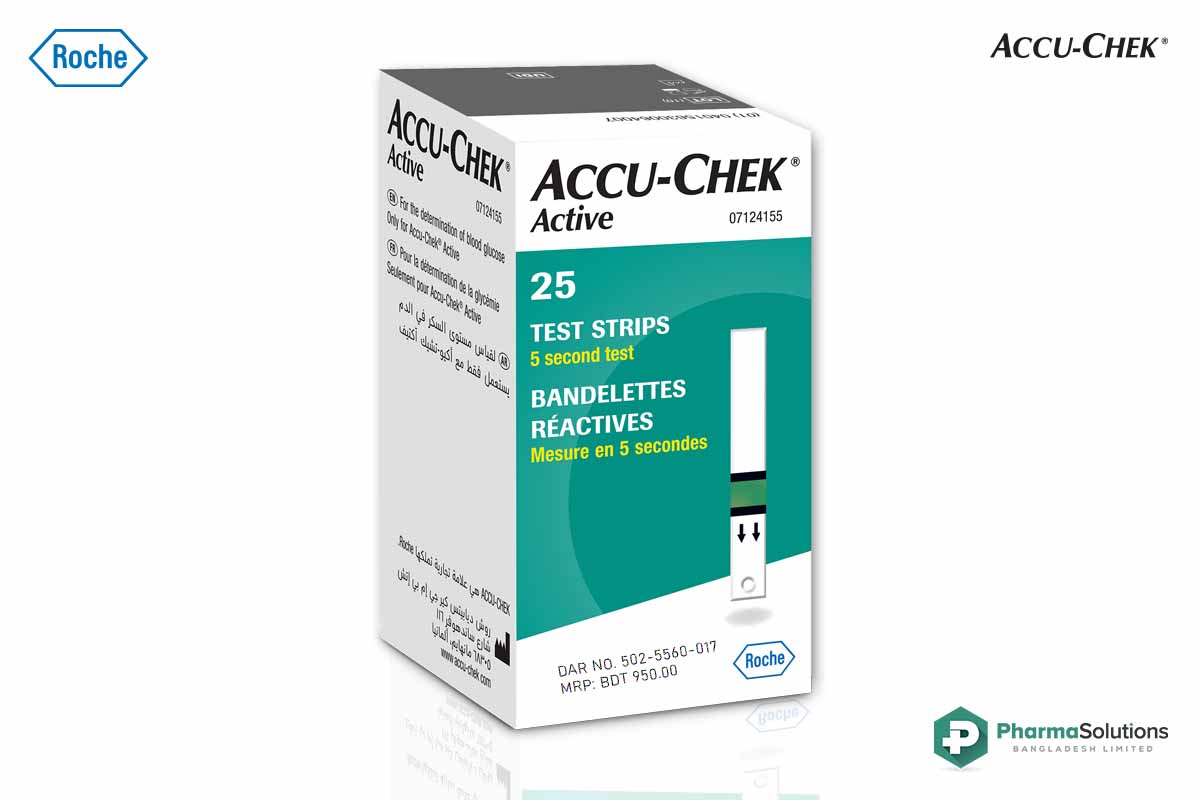 Accu-Chek® Active 25’s Test Strips